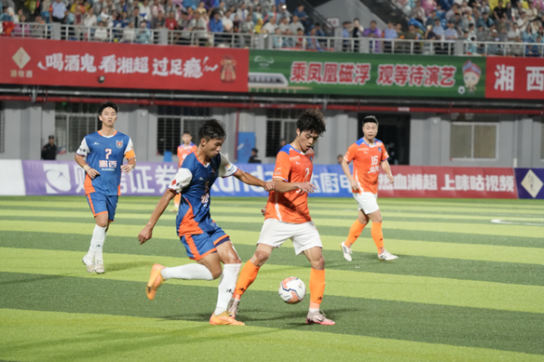 长沙航院学子李灿龙耀眼湘超赛场