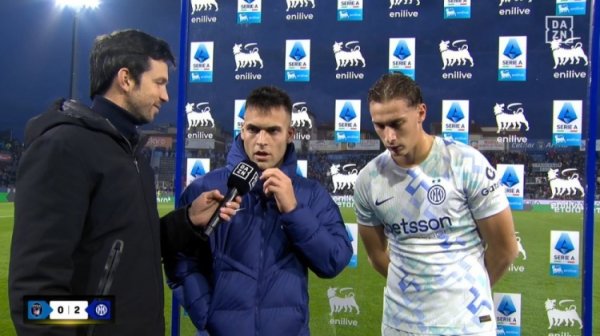 劳塔罗：我会请皮奥·埃斯波西托吃饭，有手艺我会作念烧烤给宇宙吃